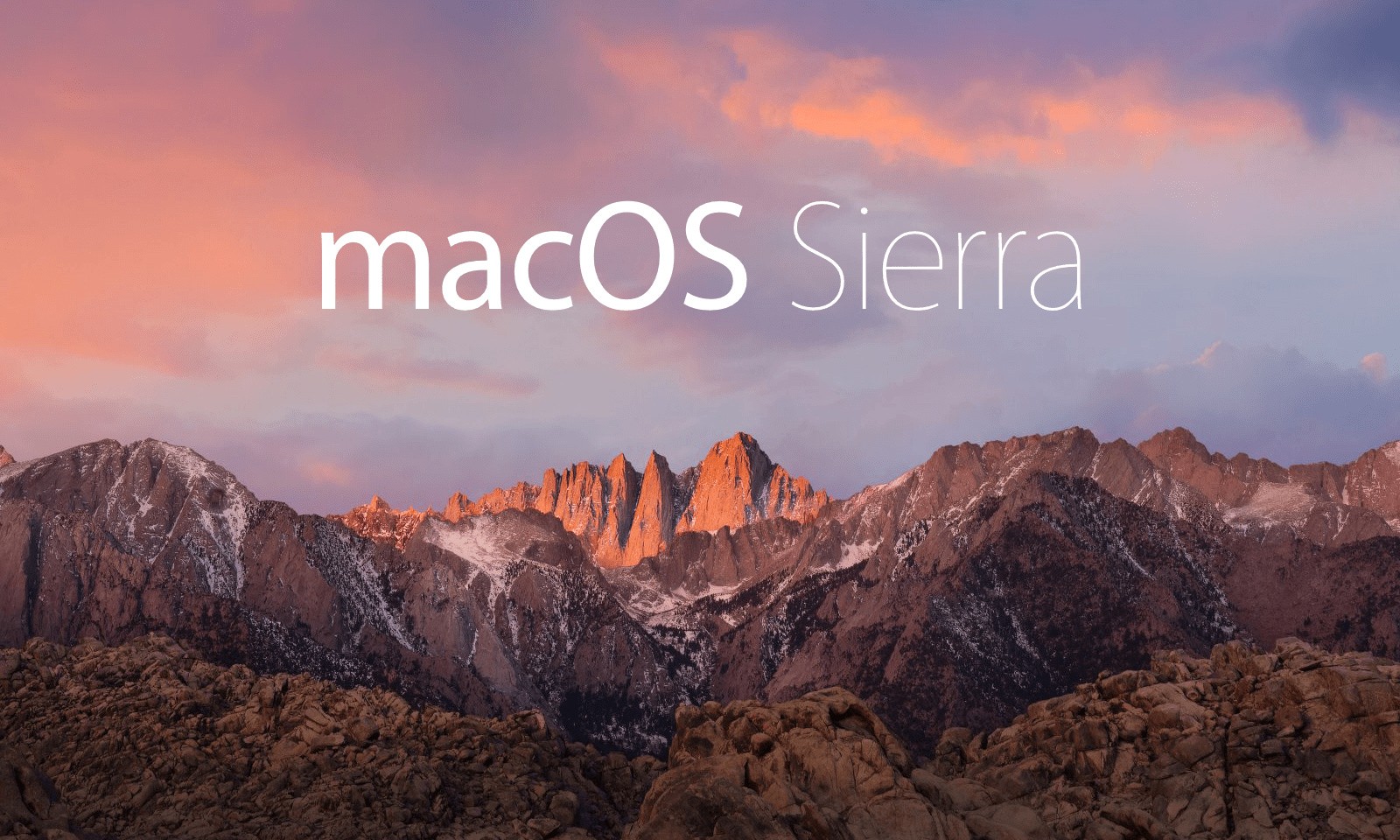 MacOS 10.12 Sierra